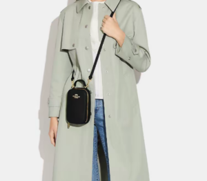 Tui Coach Eva Phone Crossbody 'Black' CB854-IMBLK