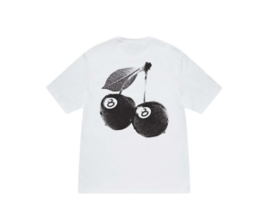 Ao Stussy Cherries SS24 Tee 'White'