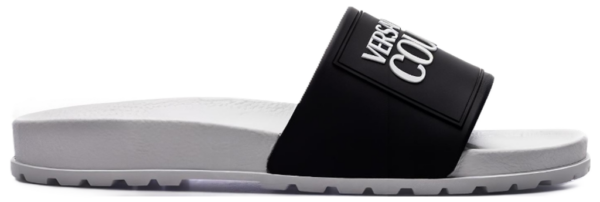 Dep Versace Jeans Flip-flops 'Black Grey' 74YA3SQ2-71353-L01