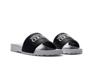 Dep Versace Jeans Flip-flops 'Black Grey' 74YA3SQ2-71353-L01