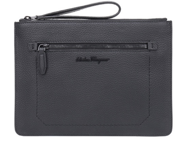 Vi Ferragamo Cowhide With Logo 'Black' 240902-0687229
