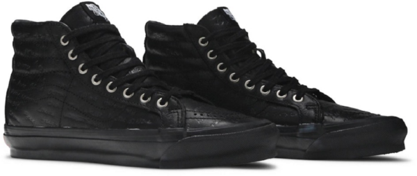 Giay Vans OG Sk8-Hi LX x Raised by Wolves 'Black' VN0A4BVB00V