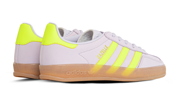Giay Adidas Gazelle Indoor 'Silver Dawn Solar Yellow' IH5492