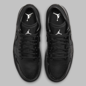 Giay Nike Air Jordan 1 Low 'Black Patent' HJ7743-010