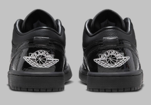 Giay Nike Air Jordan 1 Low 'Black Patent' HJ7743-010