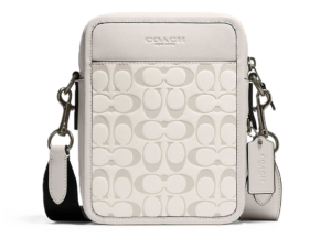 Tui Coach Sullivan Crossbody In Signature Leather 'Chalk' CJ670-QBVRL