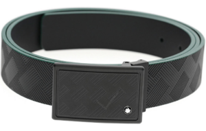 That Lung Montblanc Rectangular Buckle 'Green Black' 129993