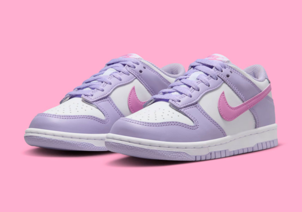 Giay Nike Dunk Low GS 'Lilac Bloom Pink' HQ1185-161