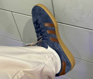 Giay Adidas Originals Bermuda 'Navy Red' JI4278