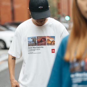 Ao The North Face Photoprint Graphic 'White' NF0A81N7-N3N