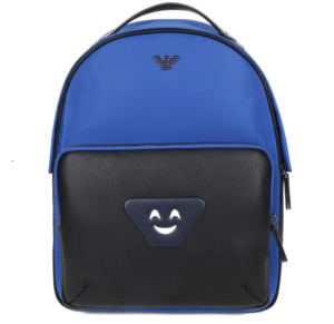 Balo Armani Emoji Backpack Electric 'Blue Black' Y4O188-YMP0J-84274