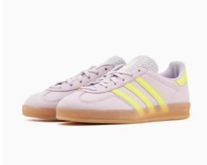 Giay Adidas Gazelle Indoor 'Silver Dawn Solar Yellow' IH5492
