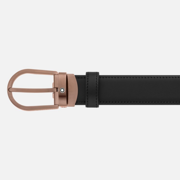 That lung Montblanc Horeshoe Stainless 'Black' 129426