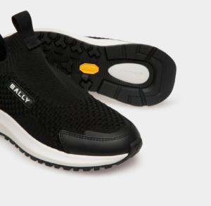 Giay Bally Outline Sneaker 'Black' 6306610