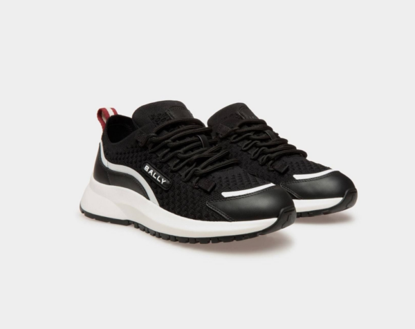 Giay Bally Outline Sneaker 'Black' 6306901