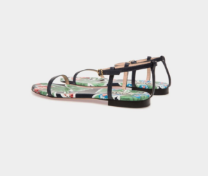 Dep Bally Katy Flat Sandal 'Strawberry Print' 6308273