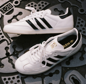 Giay Adidas Samba x Jason Dill 'White Black' IE5158