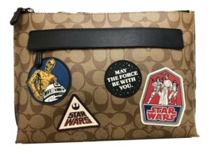 Tui Coach Monogram Badge Canvas x Star Wars 'Khaki' F88114-QBTN2