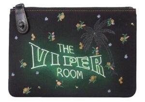 Tui Coach Viper Room Turnlock Pouch 51231-V5BLK