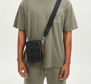 Tui Coach Stanton Crossbody In Signature 'Denim' CO946-SVBK