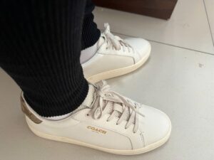 Giay Coach Clip Low Top Sneaker 'Chalk' G4966-QDF