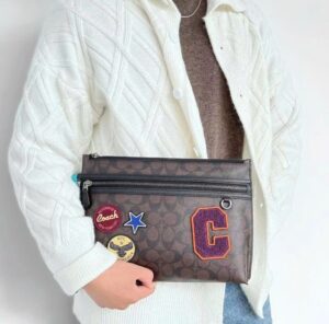 Tui Coach Signature Canvas 'Souvenir Patches' C6990-QBMAA