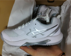 Giay Asics Gel Dedicate 8 'White Pure Silver' 1042A237-101