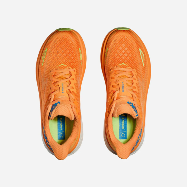 Giay Hoka Clifton 9 Wide 'Orange' 1132210-SLRL