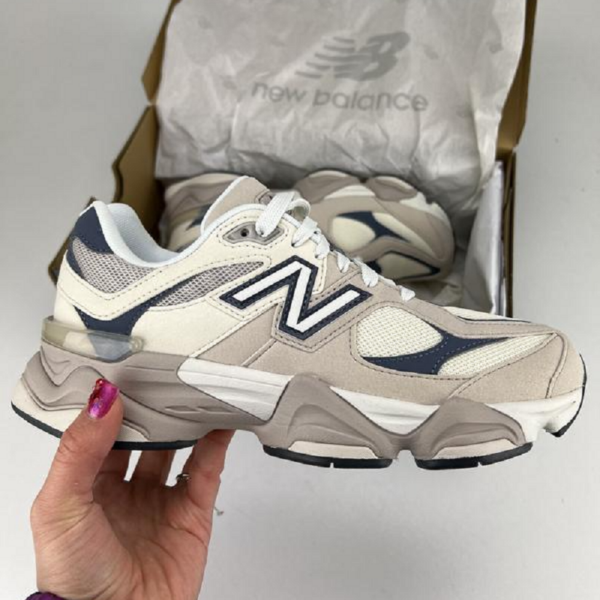 Giay New Balance 9060 Big Kid 'Moonrock Linen' GC9060EB
