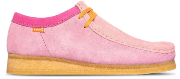 Giay Clarks Originals x LEVIS WALLABEE 'Pink' 26160322
