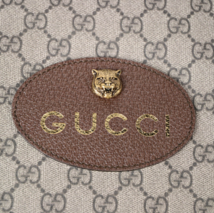 Balo Gucci Vintage Metallic Tiger Head Logo 'Brown' 473872-K9RKT-8858