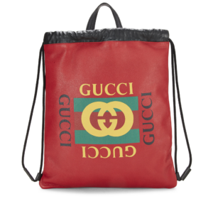 Balo Gucci Print Graffiti Retro Drawstrin 'Red' 473872-K9RVT-6433