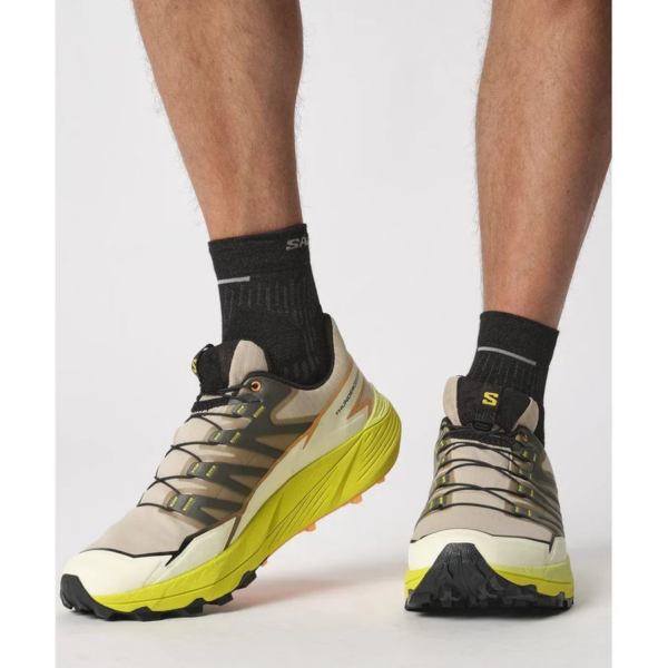 Giay Salomon Low Training Running Shoe 'Yellow-Grey' 475231