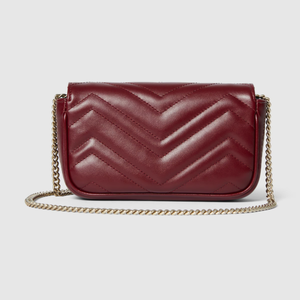 Tui Gucci GG Marmont In Rosso Ancora 'Red' 476433-DTDHV-6207