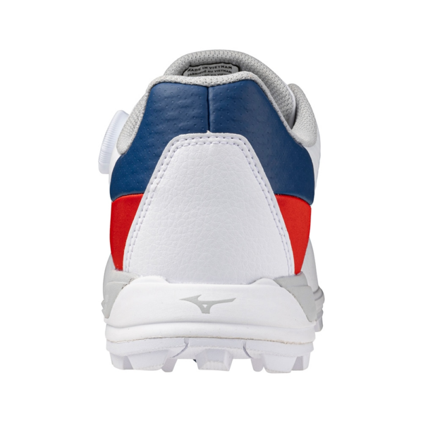 Giay Mizuno Wave Hazard Aqua Boa 'White Red' 51GM2470-01