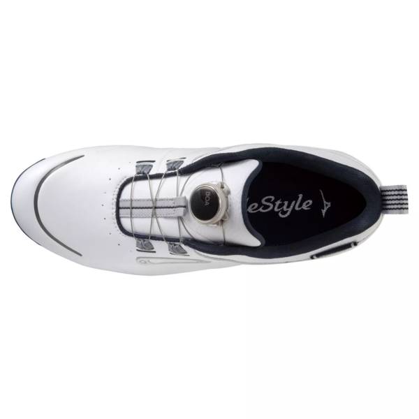 Giay Mizuno Wide Style WG Boa 'White Navy' 51GQ2270-14