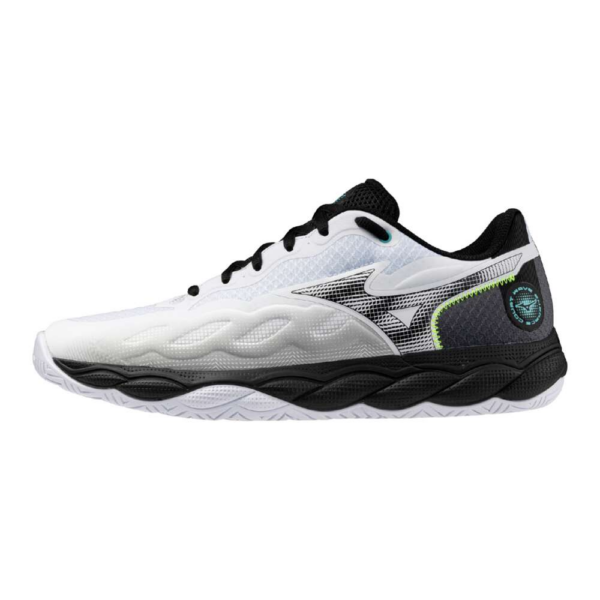 Giay Mizuno Wave Enforce Coat Wide AC 'Black White' 61GA2430