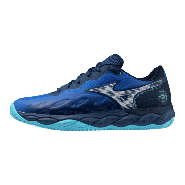 Giay Mizuno Wave Enforce Court WIDE OC 'Navy Blue' 61GB2431-BLUE