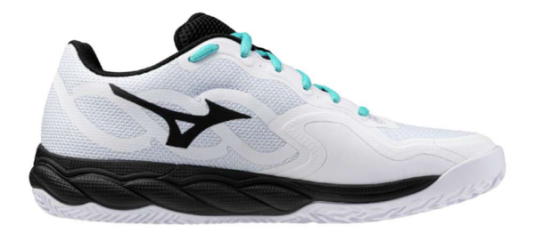 Giay Mizuno Wave Enforce Court WIDE OC 'Black White' 61GB2431-WHITE