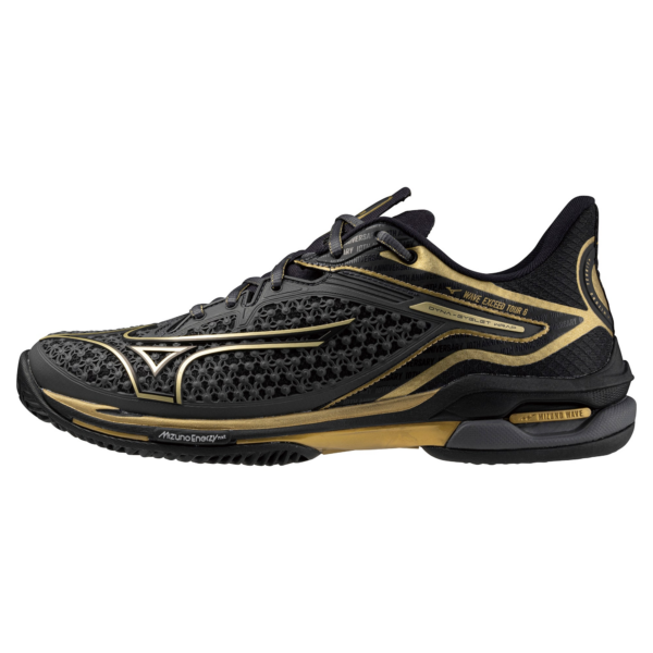 Giay Mizuno Wave Exceed Tour 6 OC 10th 'Dark Gold' 61GB2478