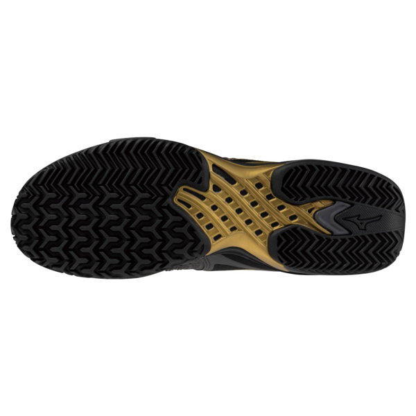 Giay Mizuno Wave Exceed Tour 6 OC 10th 'Dark Gold' 61GB2478