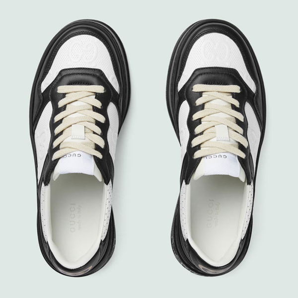 Giay Gucci GG Embossed 'Black White' 684911-AAA4T-1068
