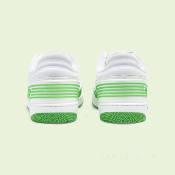 Giay Gucci Basket 'White Green' 700290-2SHG0-9089