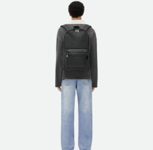 Balo Bottega Veneta Intrecciato 'Ardoise' 730732V2HL22077