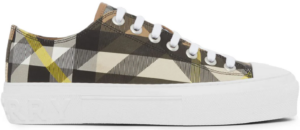 Giay Burberry Exaggerated Check Cotton 'Wheat' 80642811