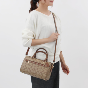 Tui Coach Rowan Signature Handbag 'Brown' 83607-IME74