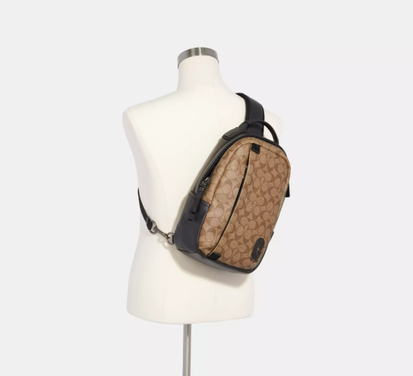 Tui Coach Edge Pack In Signature 'Brown' 89909-QBTN2