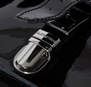 Balo Dr.Martens Leather Heart Shaped Bag 'Black' AC807033