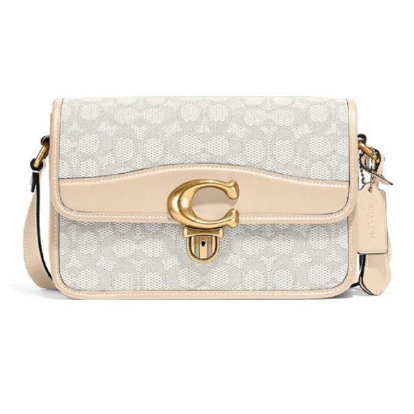 Tui Coach Studio Shoulder Bag 'Jacquard' C7933-B4UDK