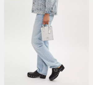 Tui Coach North South Mini Tote In Signature Canvas 'White' CP011-SVVS5